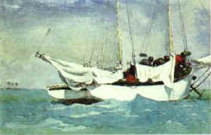 Winslow Homer Key West, Hauling Anchor